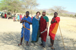 Tourists join the Masia Community